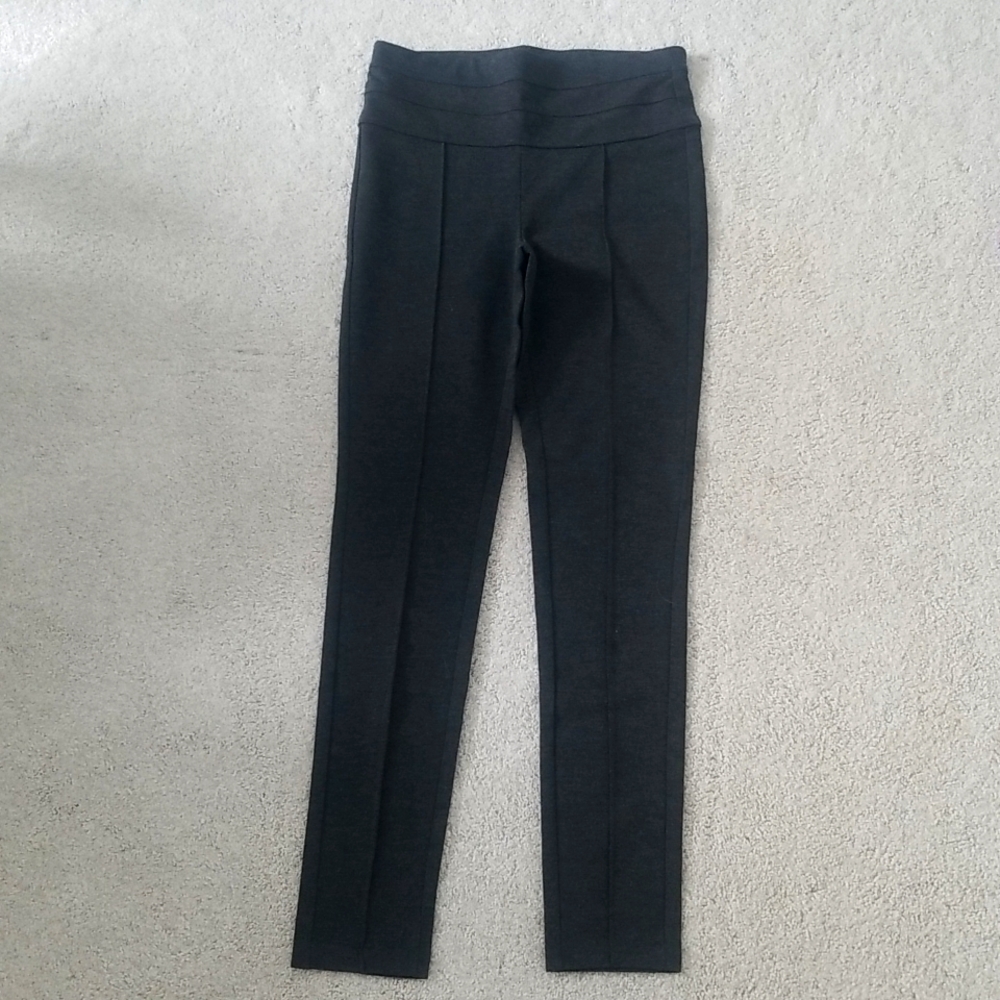 Dark Grey Suzy Shier Textured Leggings Size M